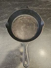Griswold #5 2505 Small Block Logo Cast Iron Skillet w/ Hinge Unrestored