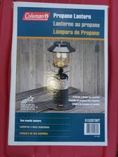 Coleman 2 Mantle Propane Lantern Model 5152D700T Camping, Cabin New FREE SHIPPIN