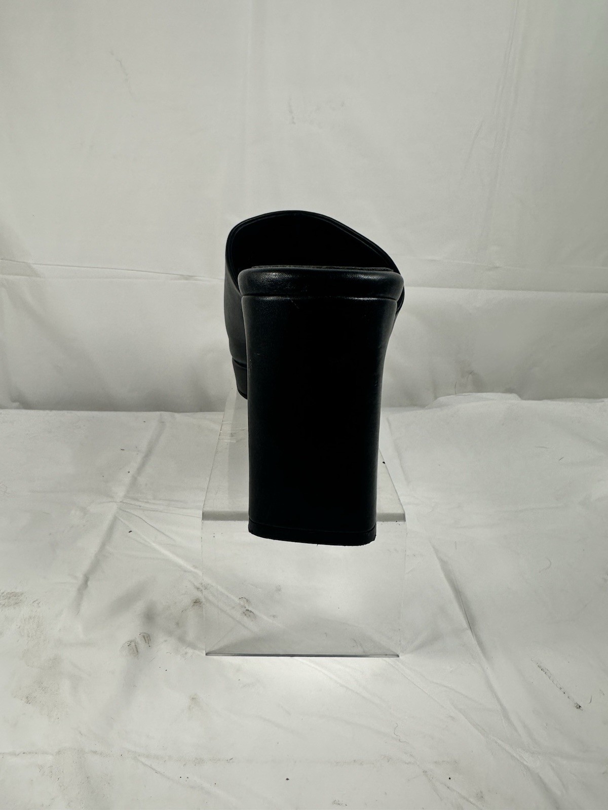 Jeffrey Campbell Dress Code Square Toe Black Leat… - image 14