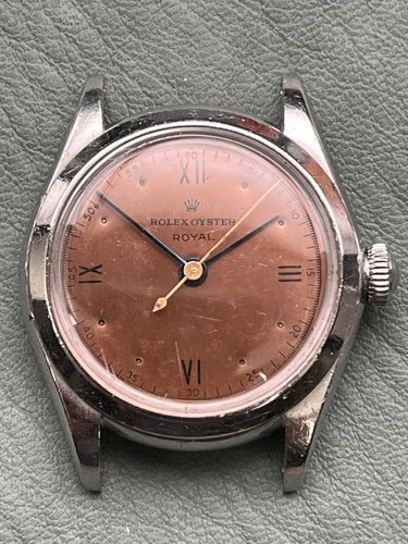 ROLEX OYSTER "ROYAL" MANS VINTAGE  WRISTWATCH RUNNING STRONG ALL STEEL CASE.