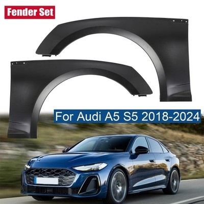 Fender Set For Audi A5 S5 Sportback 2018-2024 Front Driver and Passenger Side