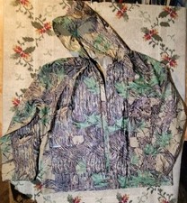 RealTree Camo Hunting Rain Jacket Mens Xl  Po...