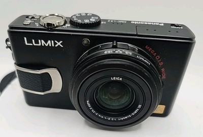 Panasonic LUMIX DMC-LX2 10.2MP Digital Camera - Black for sale