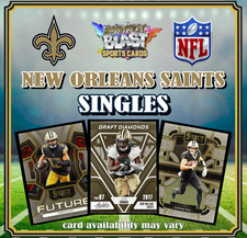 NEW ORLEANS SAINTS SINGLES ~ Multiple Players & Years ~ Volume Discounts!