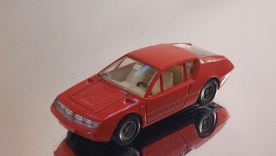 Renault Alpine A 310 - # 1411 - Triang Dinky Toys - Red