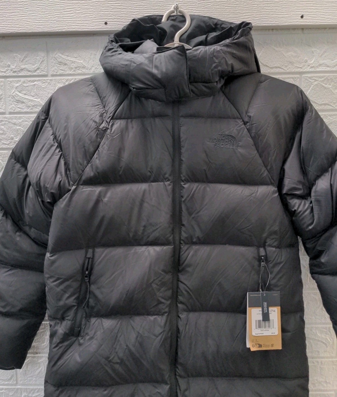 New The North Face Women's Hydrenalite City Long Down Hooded Parka Black Size S thumbnail 2