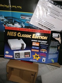 Nintendo NES Classic Edition With Controller Extension Cord. Matching Serial #'s