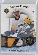 2022 Ultimate Collection Rookies 49/99 Valtteri Puustinen #149 Patch Auto 0nr3