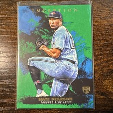 2021 Topps Inception Nate Pearson #21 Rookie Green Parallel Toronto Blue Jays