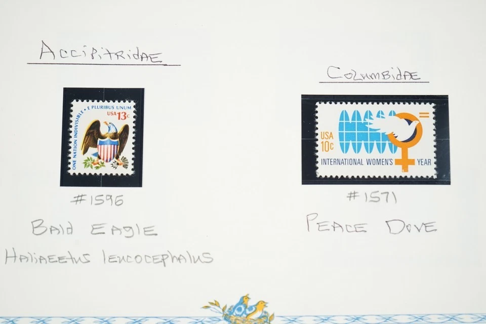 US 1970s-1980s BIRDS COLLECTION OF 90 STAMPS, 30+ COVERS & 1 BOOKLET MINT & USED - Image 3 of 4