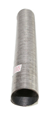 18'' Length Galvanized Flexible Exhaust Tubing 3'' ID Repair Exhaust Pipe