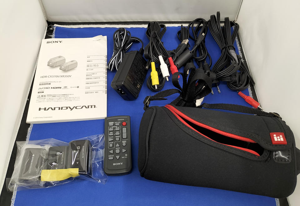 Sony HDR-CX370V Handycam HD Camcorder 64GB 12x Tested Sony HDR-CX370V Handycam HD Camcorder 64GB 12x Tested