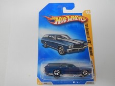 Hot Wheels 2009 New Models '70 Chevelle SS Wagon - Blue