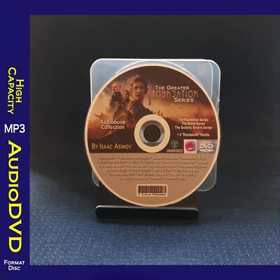 The GREATER FOUNDATION Series By Isaac Asimov - 22 MP3 Audiobook Collection