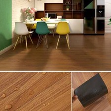 5 m² Self Adhesive Floor Planks Tiles Wood Effect PVC Vinyl Flooring Floorboard