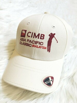 CREST LINK ''CIMB ASIA PACIFIC CLASSIC MALAYSIA'' ADJUSTABLE GOLF HAT CAP NWT!!
