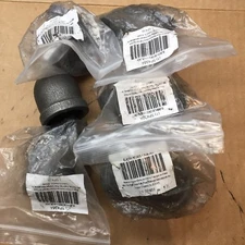 LOT OF 11 INDUSTRY (1) 5P438A  ELBOW 90DEG 1IN BLACK PIPE 