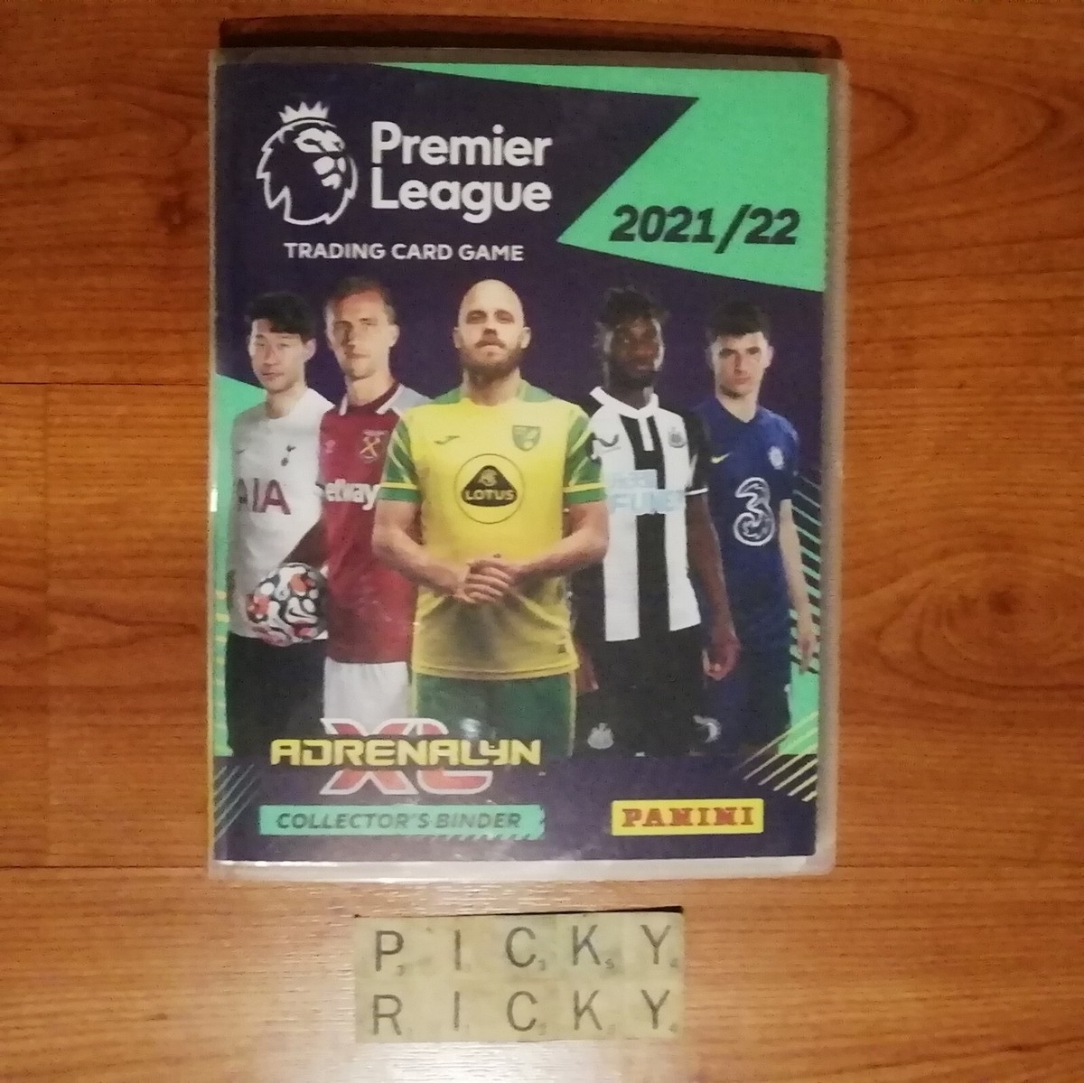 premier league card binder Collector's - Adrenalyn Xl - 2021/22 term protection for their cards Mlikero 440 Pockets Football Card