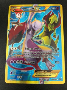 Mewtwo Ex Secret Full Art Rare 163 162 Pokemon Xy Phantom Breakthrough Nm Lp Ebay