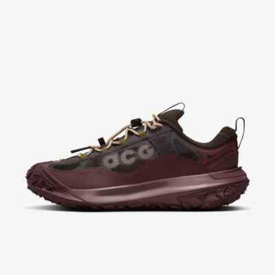New Nike ACG Mountain Fly 2 Low Gore-Tex Shoes - Burgundy Crush