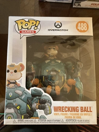 Funko Pop! Vinyl Super 6 in: Overwatch - Wrecking Ball (6 inch) #488