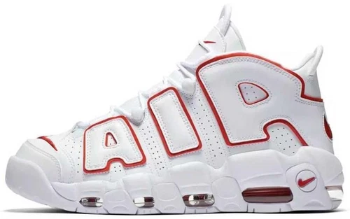 Nike Air More Uptempo 2018 White Varsity Red