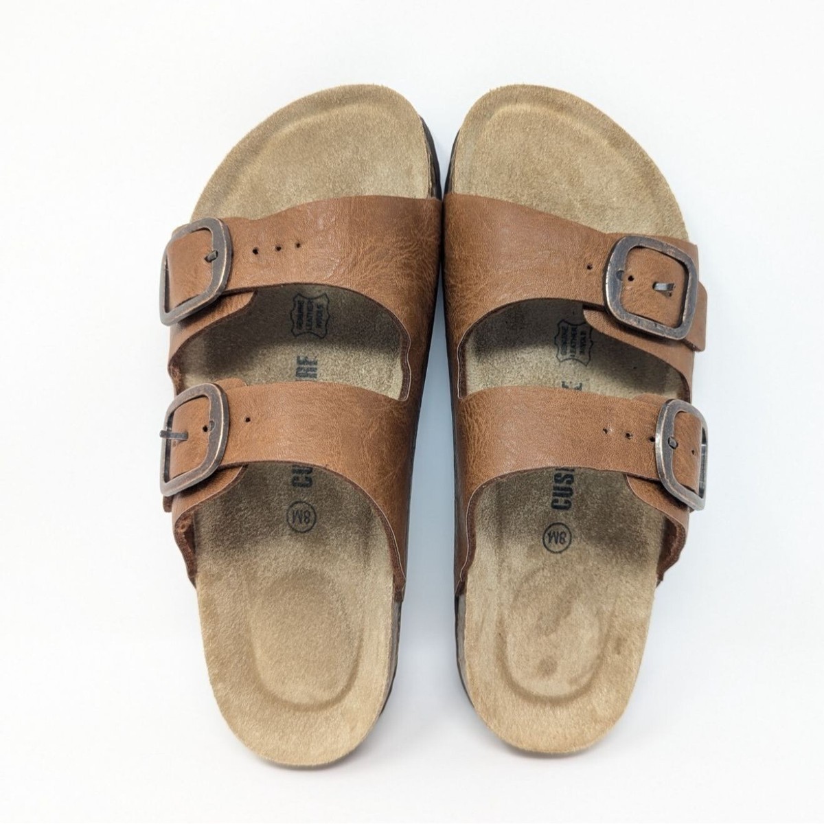 Lane Cork Footbed Sandal Cushion Aire Sandals CUSHIONAIRE