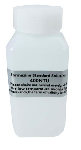 Fluido di calibrazione turbidimetro formazina soluzione standard 400NTU 100 ml - Foto 3 di 7