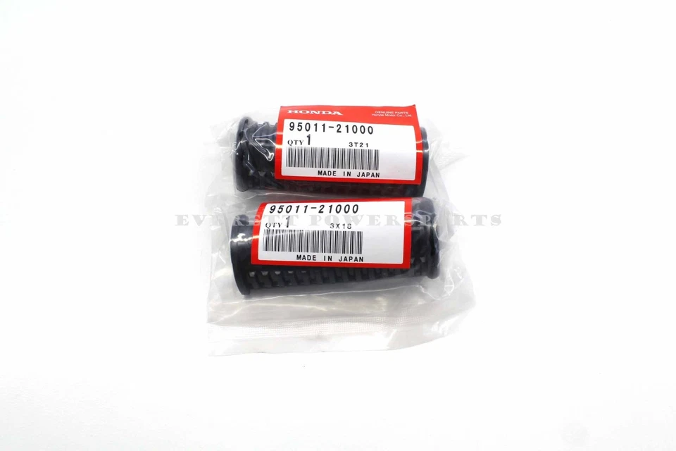 Juego de almohadillas de goma para reposapiés '59-'75 Honda Super Cub Sports Trail #C14 A Foto 4 de 4