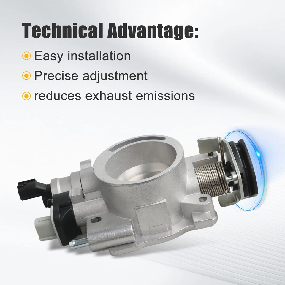 Cuerpo del acelerador para Mitsubishi Raider 2006-2007 4,7 L 5114397AA 5114397 Foto 3 de 4