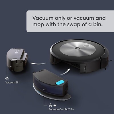 iRobot Roomba Combo j5+ Self-Emptying Robot Vacuum & Mop