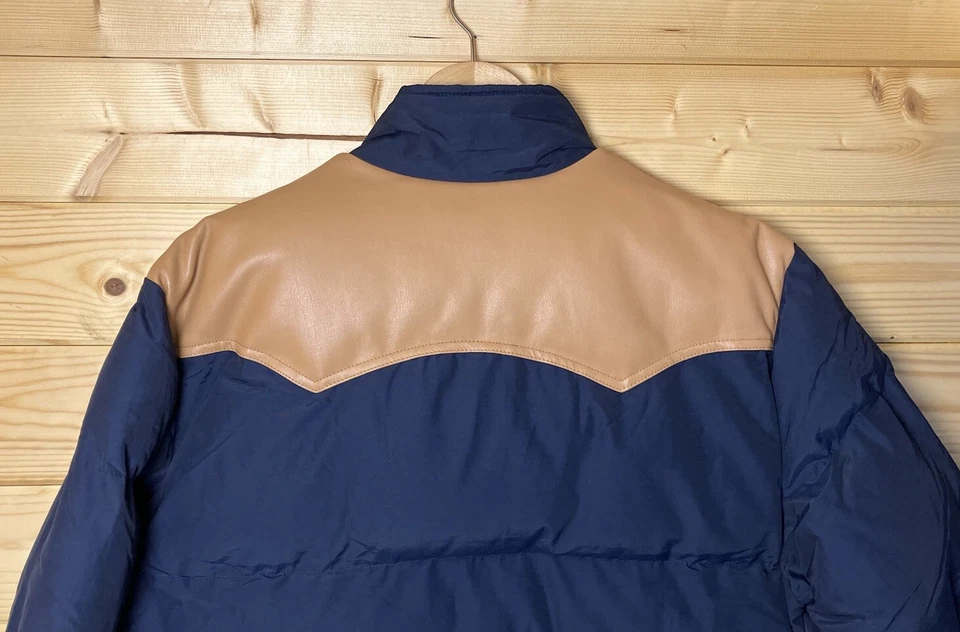 PENFIELD MEN'S NAVY BLUE BLAZER PADDED PUFFER JACKET COAT POCKETS SIZE M BNWT - Image 4 of 4