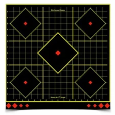 SHOOT•N•C® SIGHT-IN TARGETS W/ 1 INCH GRID, choice of size, FREE SHIPPING