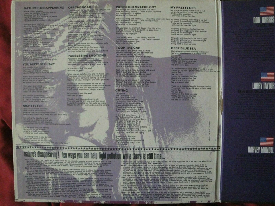 JOHN MAYALL USA UNION VINYL LP ORIGINAL 1970 POLYDOR RECORDS Vg+/Vg - Imagem 3 de 4