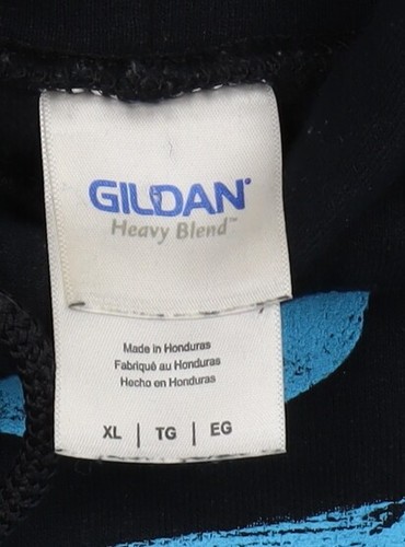 Gildan Musik Hoodie Herren schwarz - XL Pullover - Bild 3 von 12