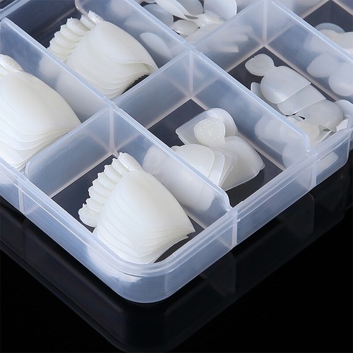 100 Pièces De Faux Ongles En Acrylique Pour Orteils Outils De Manucure Pour ~ - Picture 10 of 13