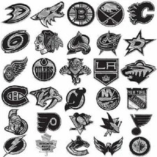 NHL 3-D Automotive Team Chrome Emblem By Team ProMark -Select- Team Below