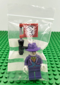 LEGO 76013 DC Comics Super Heroes The Joker Minifigure (sh0094) Purple Fedora