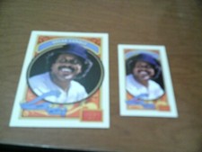 2014 PANINI GOLDEN AGE BASE & MINI GREEN MONO BACK #126- OSCAR GAMBLE- YANKEES