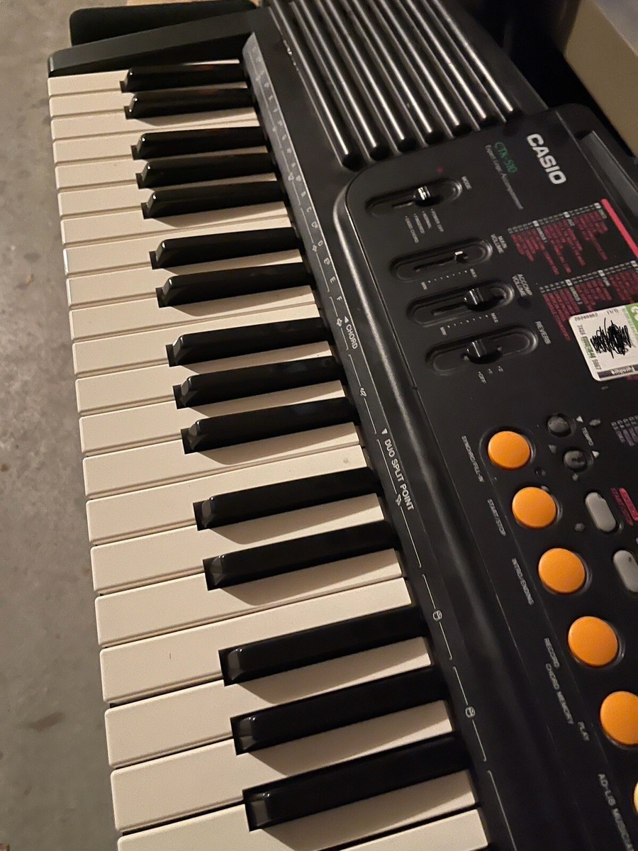 CASIO CTK-510 Keyboard Digital Piano Not Tested No Power Cord Sell