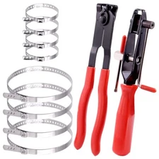 10 Pcs Auto CV Joint Boot Clamps Car Banding Tool Kit for Drive Shaft Repair