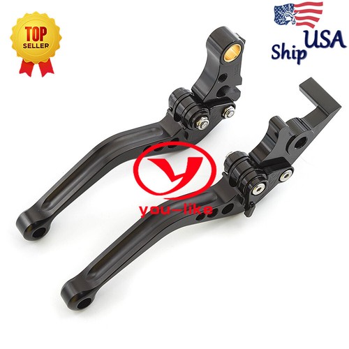 For Yamaha CNC Short Brake Clutch Levers RAPTOR 700 2007–2018 2019 2020 ATV Quad - Picture 13 of 14