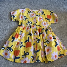Next Girls Summer Yellow Dress Age 5