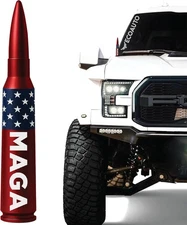 50 CAL BADASS BULLET ANTENNA® FOR FORD F150 F250 F350 RAPTOR BRONCO RAM MAGA