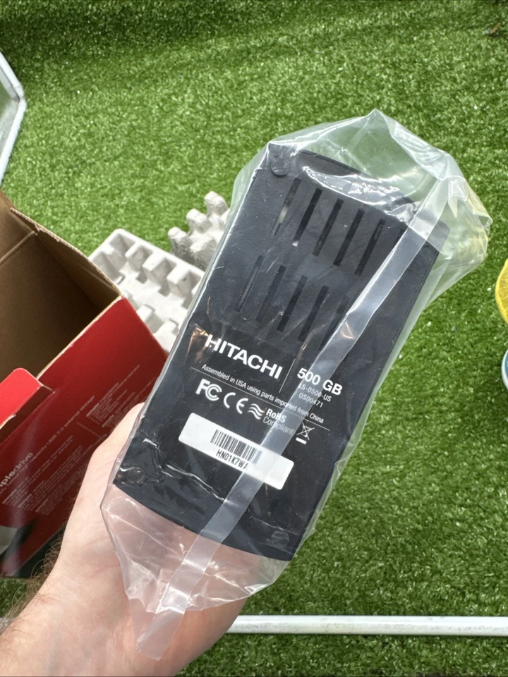 Hitachi LS-0500-US USB 2.0 SimpleDrive Desktop External Hard Drive 500GB.   s5 - Image 3 of 4