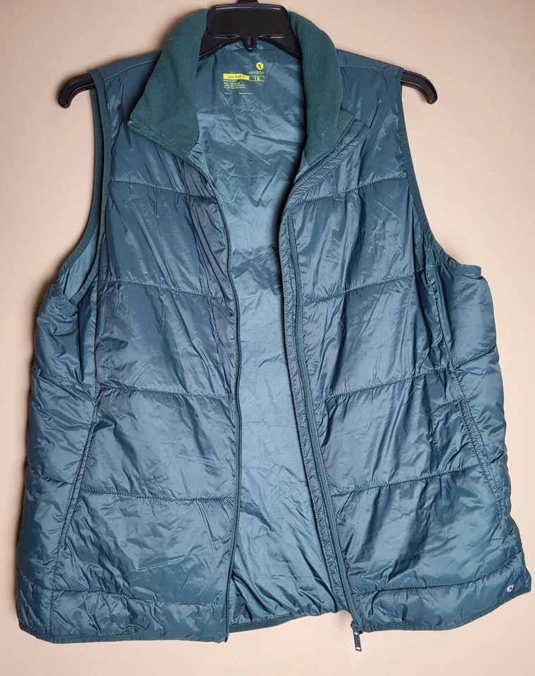 Женский пуховик Xersion жилет зеленый размер XL на молнии - Изображение 4 из 4