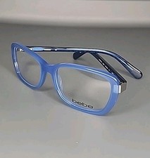 Bebe NEWSWORTHY BB5098 Blue 424 Full Rim Eyeglass Frame 52/16/135