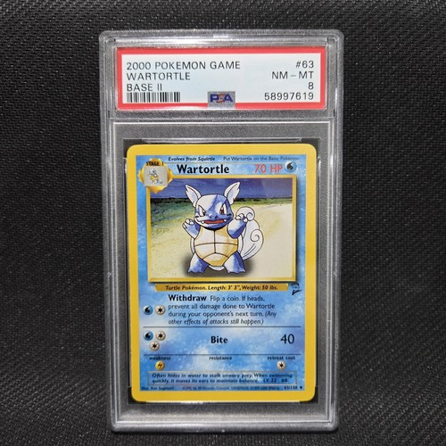 Wartortle graded PSA 8 for sale on eBay