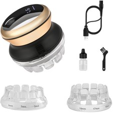 Rechargeable Hair Trimmer Kit, Self-Haircut with Guide Combs