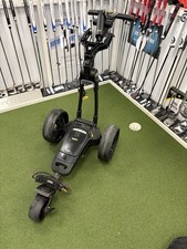 POWAKADDY CT6 18 HOLE LITHIUM BATTERY ELECTRIC GOLF TROLLEY + 3 ACCESSORIES !